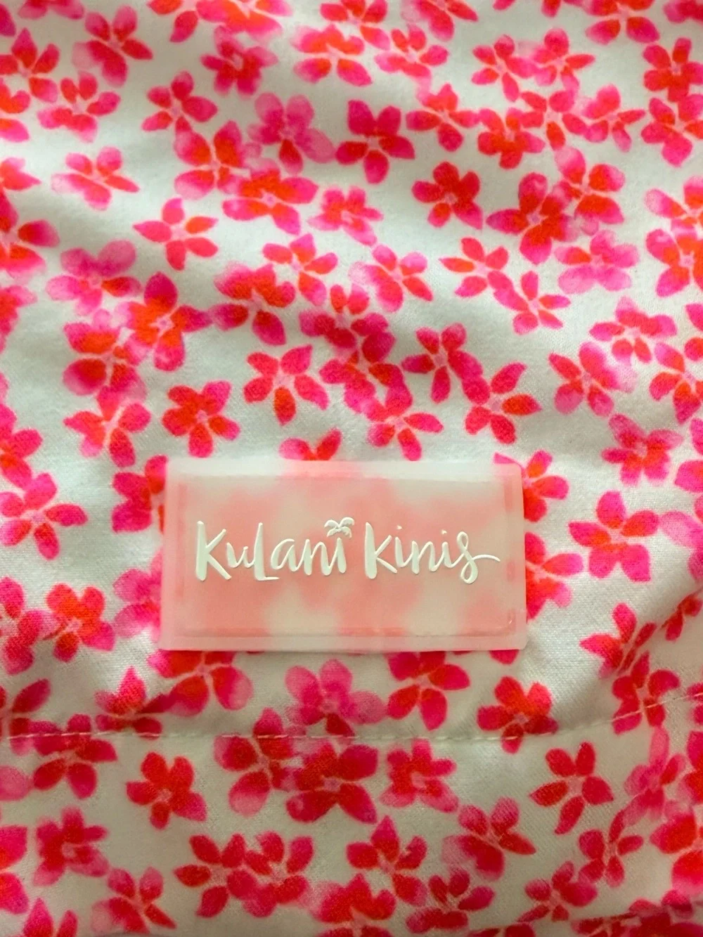 NWOT KuLani Kinis | Berry Burst Volley Shorts | Pink Floral | Size XL